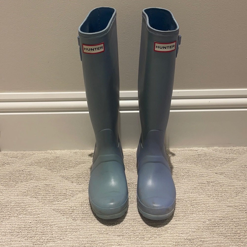 Hunter Rain Boots - Baby Blue